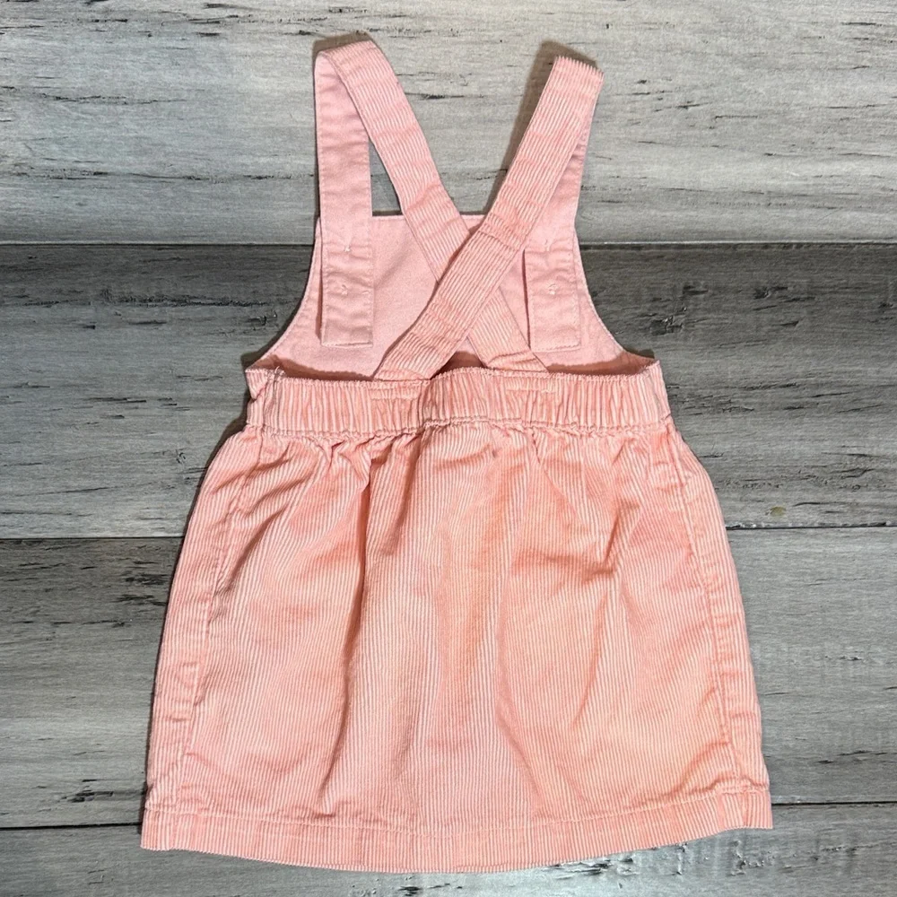 NWOT Pink Corduroy Pinafore Dress for Kids